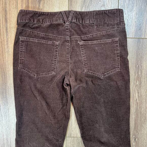 Vince Brown Low Rise Corduroy Bootcut Pants - Picture 5 of 5